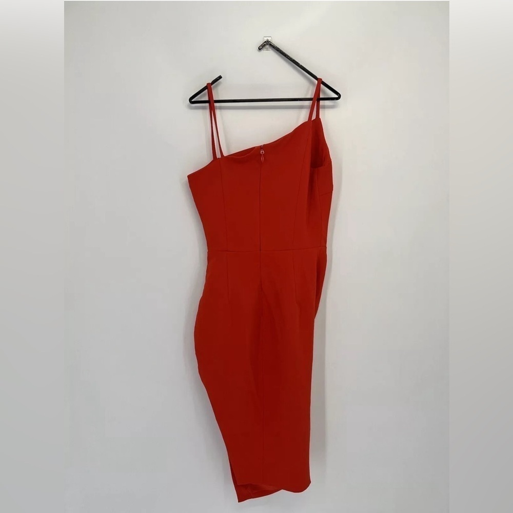 Lavish Alice Red Midi Dress - Picture 6 of 7